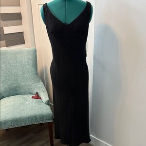 S.L. Fashions Black Maxi Dress